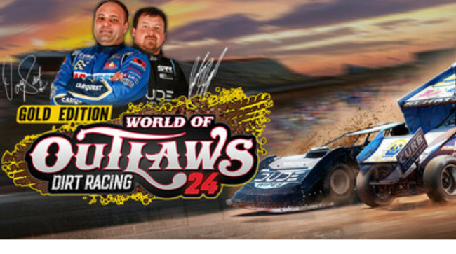 World of Outlaws Dirt Racing 24 Gold Edition Free Download