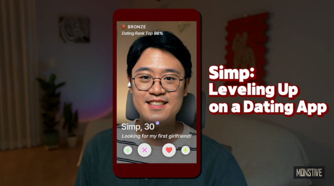 Simp Leveling Up on a Dating App Free Download