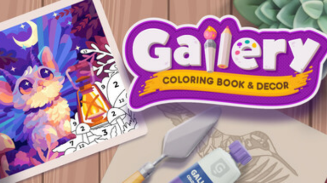 Gallery Coloring book & decor Free Download